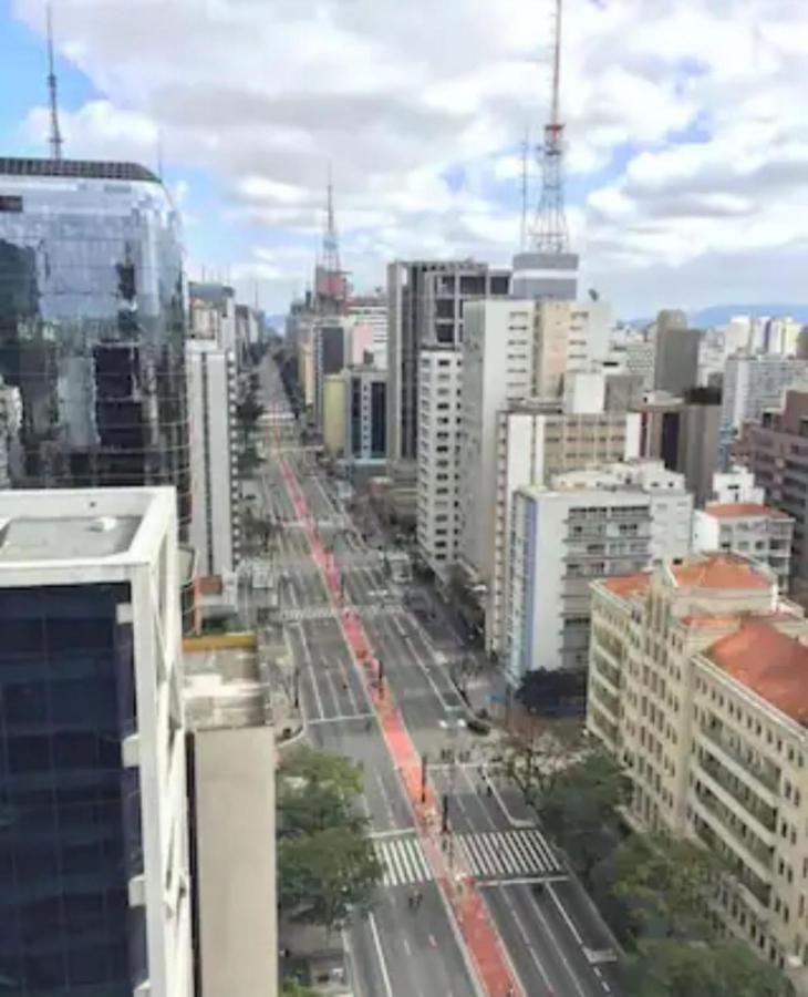 Flat Particular Em Hotel 4 Estrelas Av Paulista ساو باولو المظهر الخارجي الصورة